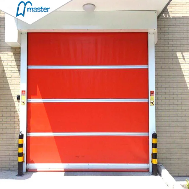 Factory direct sale industrial commercial warehouse dock door roll up high speed pvc doors with high quality and cheap price