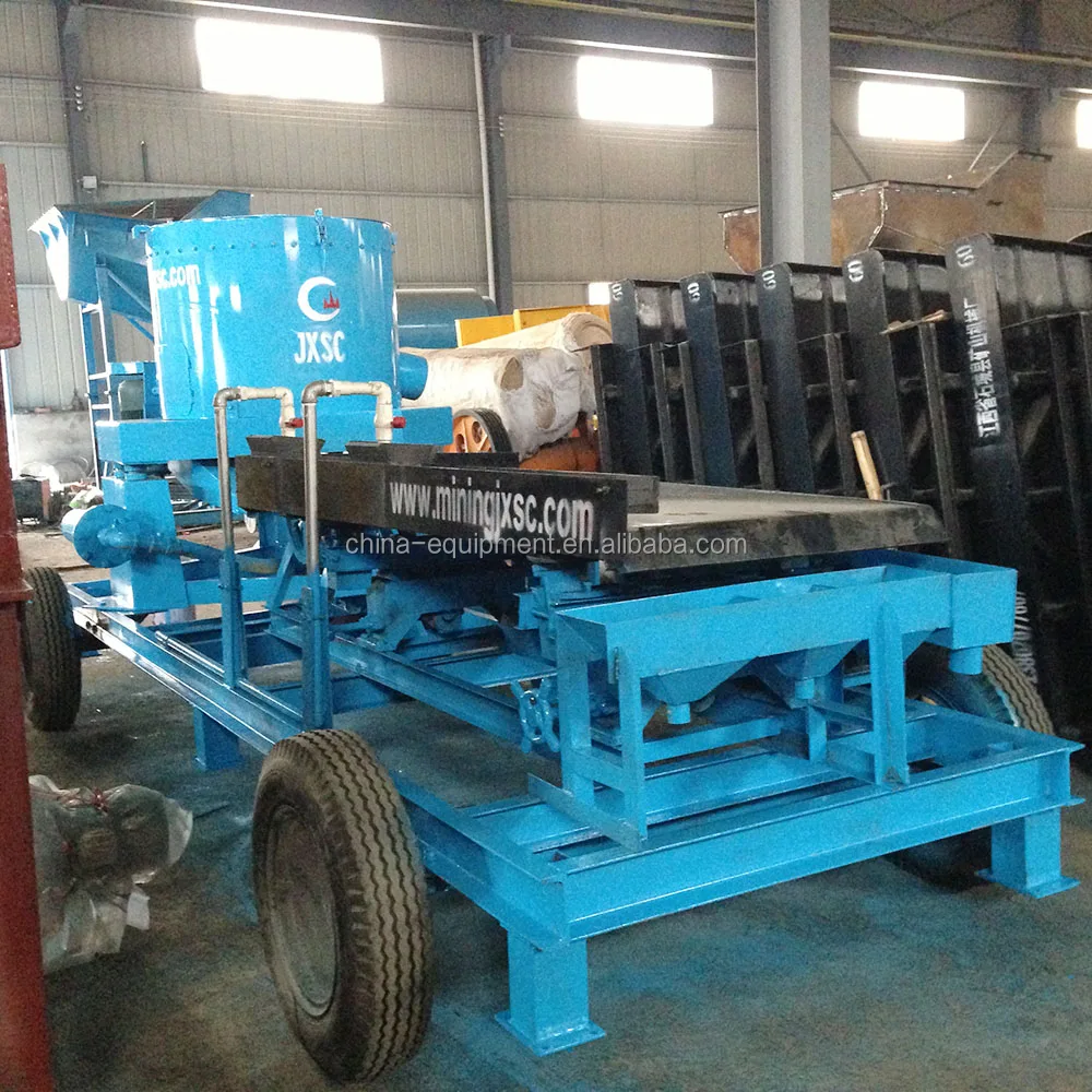 Small Scale Factory Cheap Price Mobile Trommel Gold Washing Plant