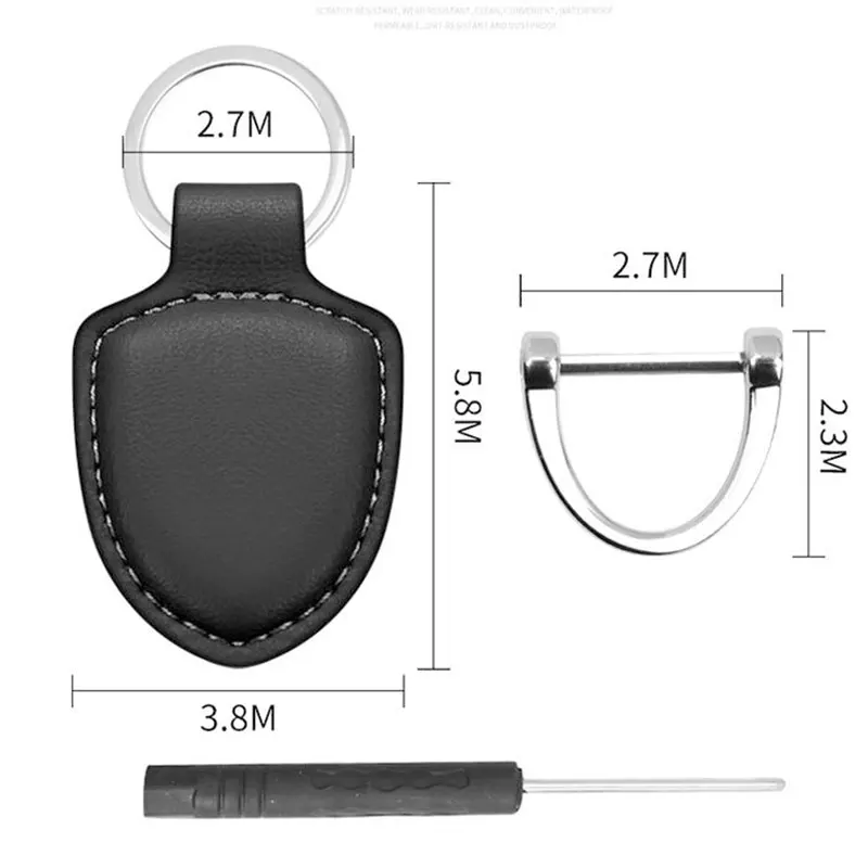 OEM flag keychains Personalized laser engraving logo sublimation blank leather key chain holder ring custom luxury Pendant Metal