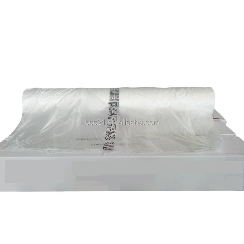 plastic sheeting for automotive paint protection, corona treated masking film