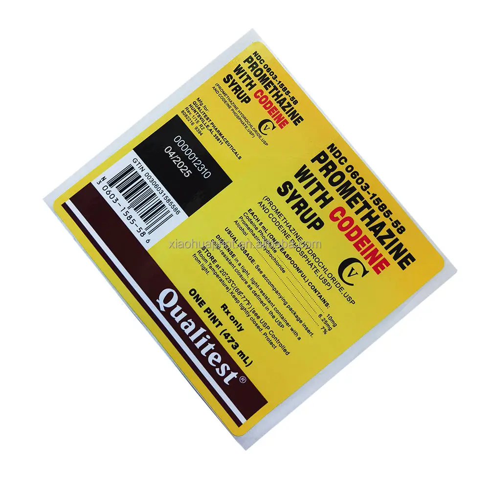 new hi-tech wockhardt 473 pai 8oz qr code 2023 bottles with seal etiketten 500ml tris hustens aft labels