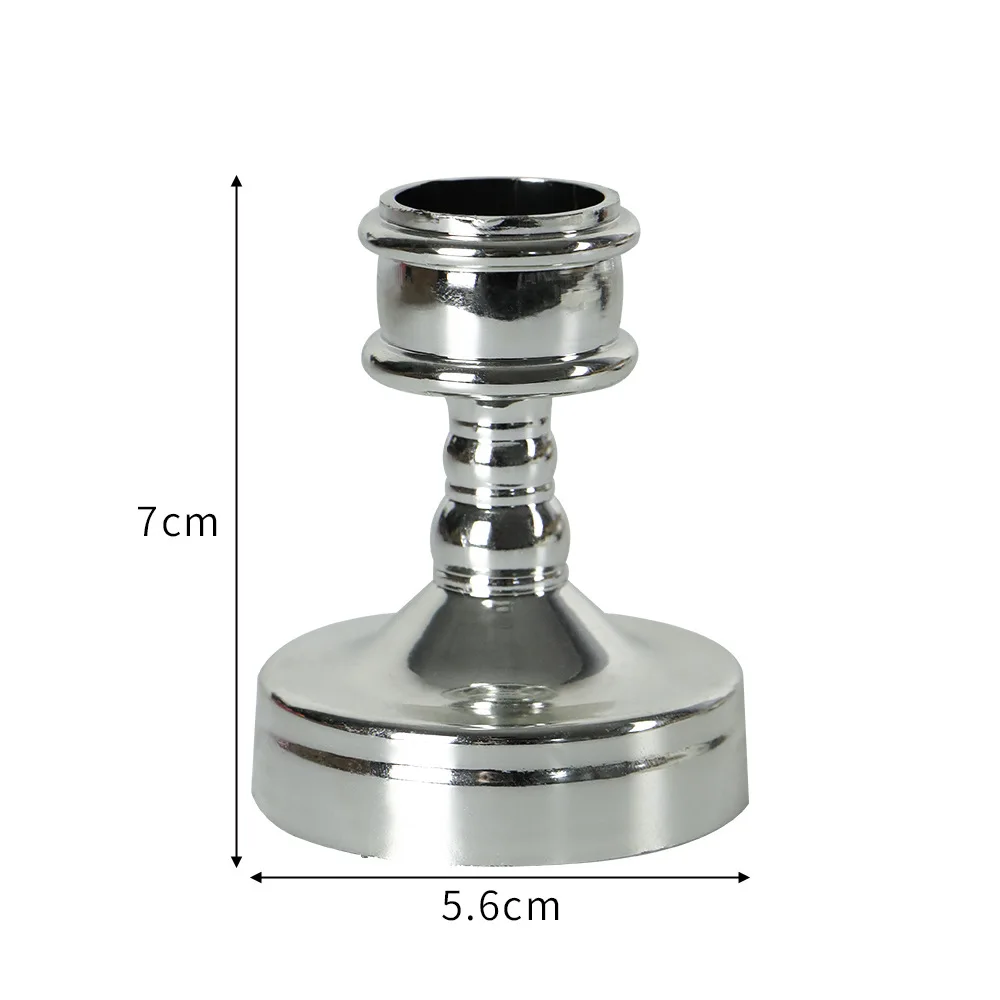 Candle Holder Decorative Candlesticks Gold Table European Modern Taper Candle Wedding Home Decoration Nordic Home Decor 1 Color