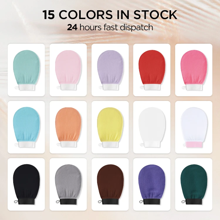 Morocco Bath Gloves Scrubbing Exfoliating Gloves Hammam Scrub Mitt Magic Peeling Glove Exfoliating Tan Removal Mitt