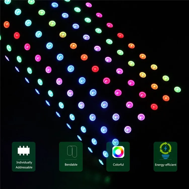 16*16 пикселей светодиодный гибкий матричный экран ws2812b rgb 16x16 матричная панель
