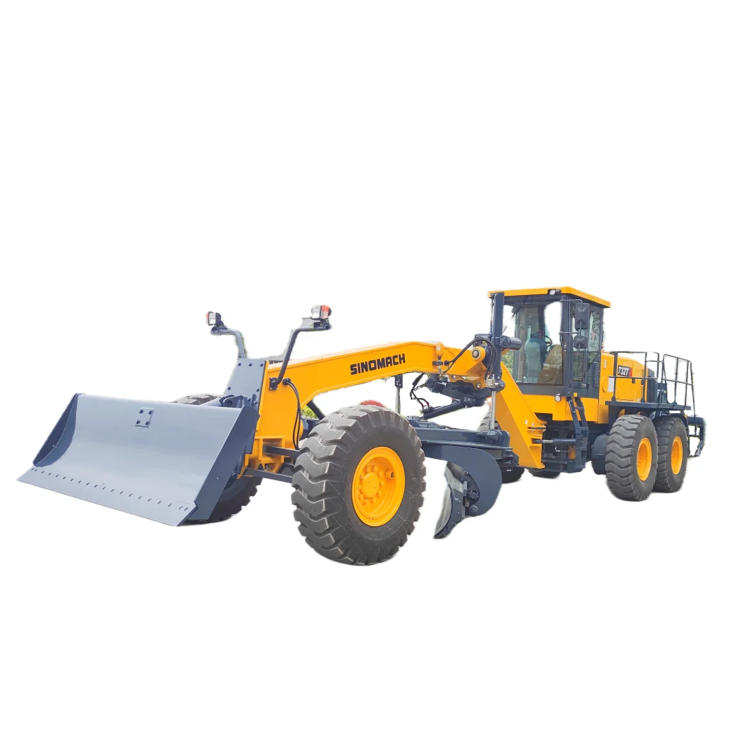 China Famous Brand Sinomach CNCMC Direct Sales 732T Mining Motor Grader 320HP Motor Grader With Cummins Engine