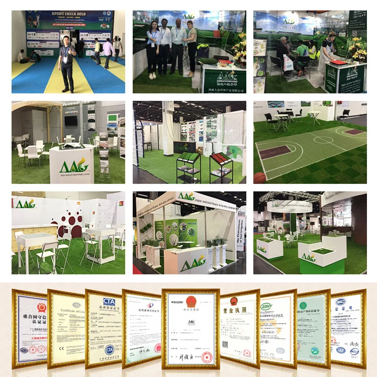 China AAGrass 6mm 7mm 8mm 10mm 12mm 15mm artificial grass carpet wedding synthetic grass supplier