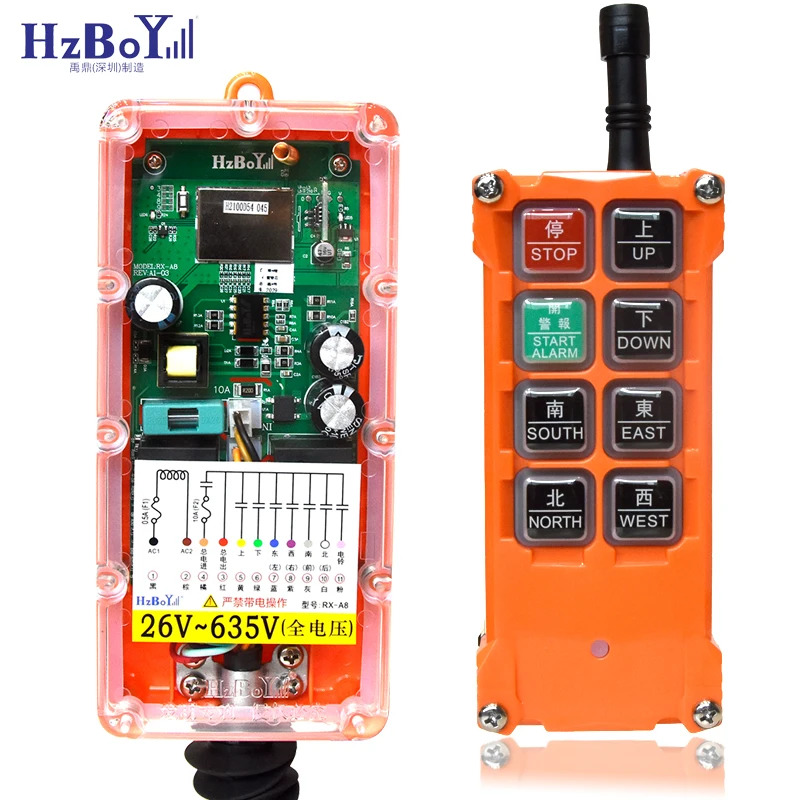 Industrial Remote Wireless Hoists Overhead Rc Lifting Crane Remote Control