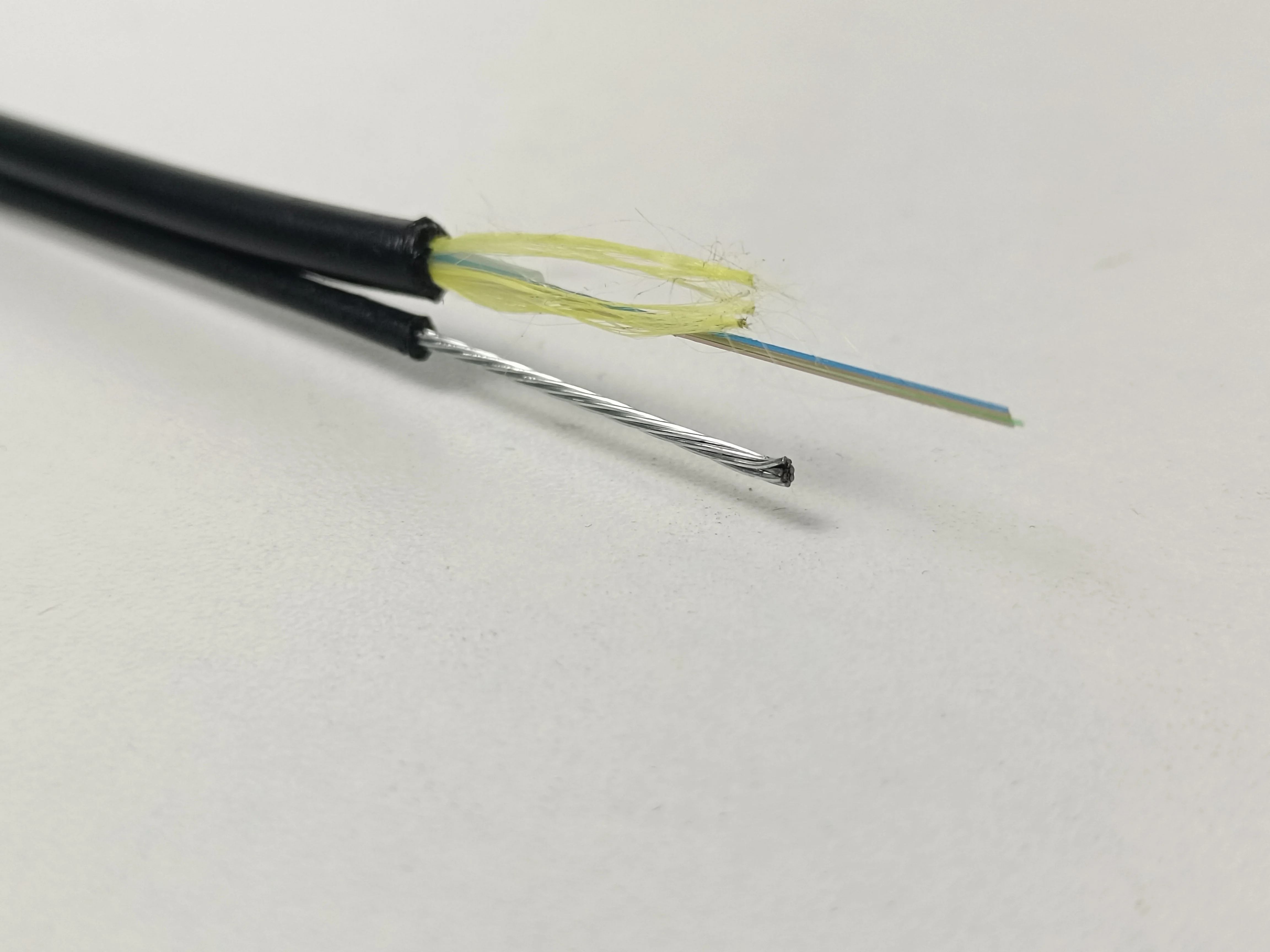 GYXTC8Y 4 6 8 12 FO Fig 8 Uni-Tube Non-Armored mini figure 8 Cable Micro Aerial fiber optic cable