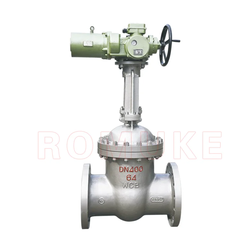 Z941H-16C   Carbon Steel WCB Rising Stem Wedge Flange Electric Gate Valve