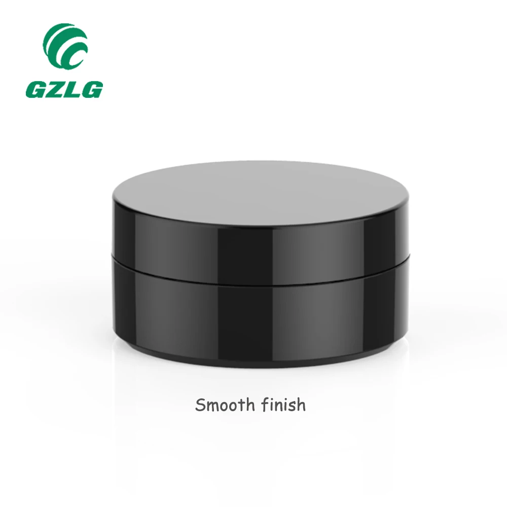 Custom  cream jar black in Cosmetic   body  jars eye boxes plastic for  cream jar