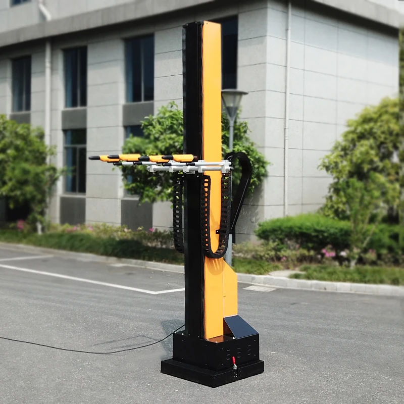 Automatic powder coating gun and reciprocating machine