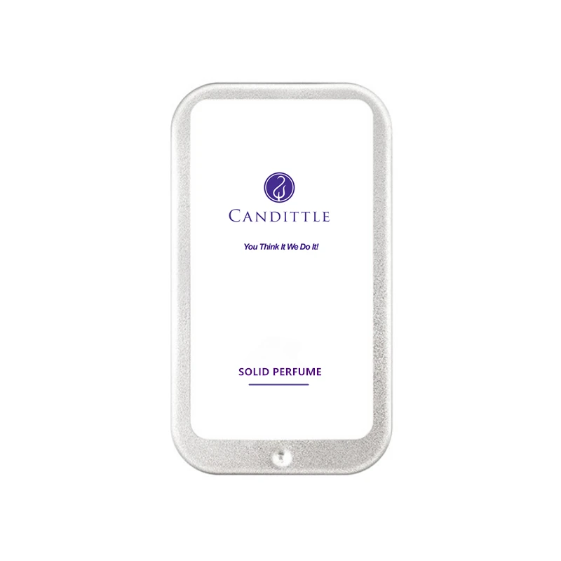 Private Label Romantic Fragrance Long-lasting 10g Solid Wax Perfume in Tin Box OEM Balm men and women solid perfume