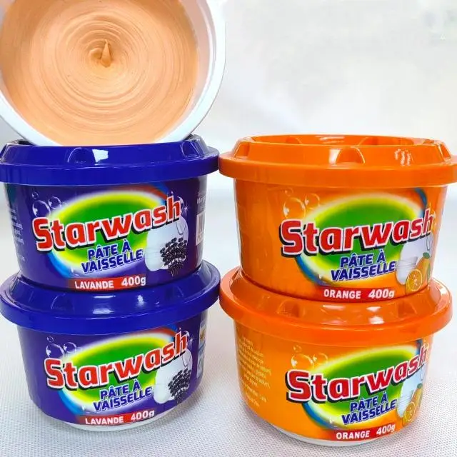 Top Quality and Good Price Cleaner Dishwashing Cream Dishwashing Paste Kitchen Detergent Solid White Orange Color Kitchen Dish