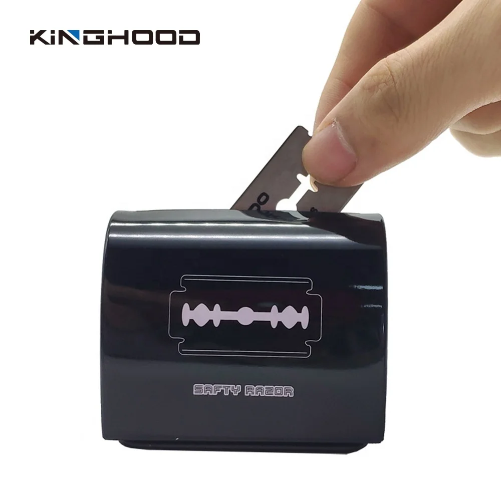 Wholesale  Disposal Blade Container Metal Safety Razor Blade Bank