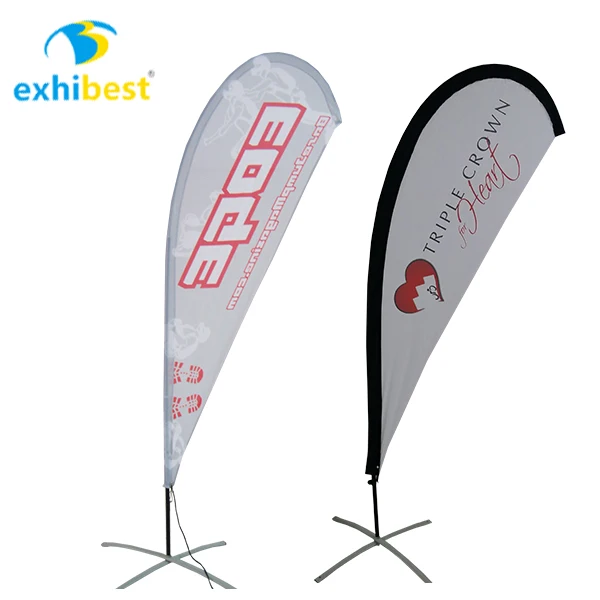 Wholesale Display Accessories Display Beach Flag Custom Flying Banners Teardrop Flags