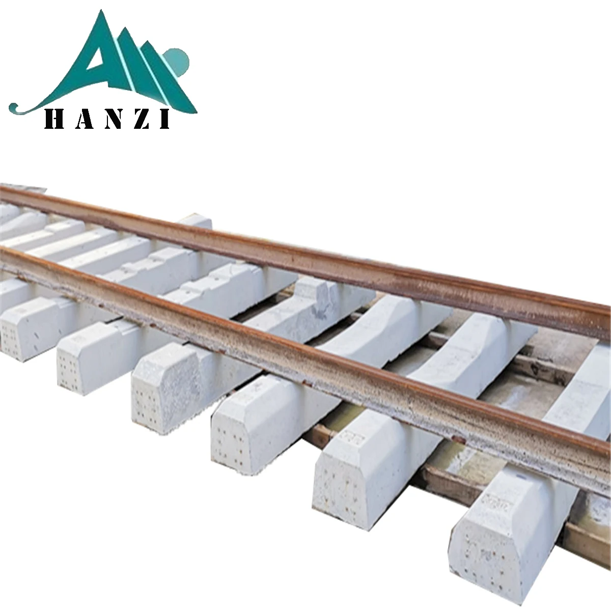 Steel Rail Concrete Sleeper For Railroad Railway