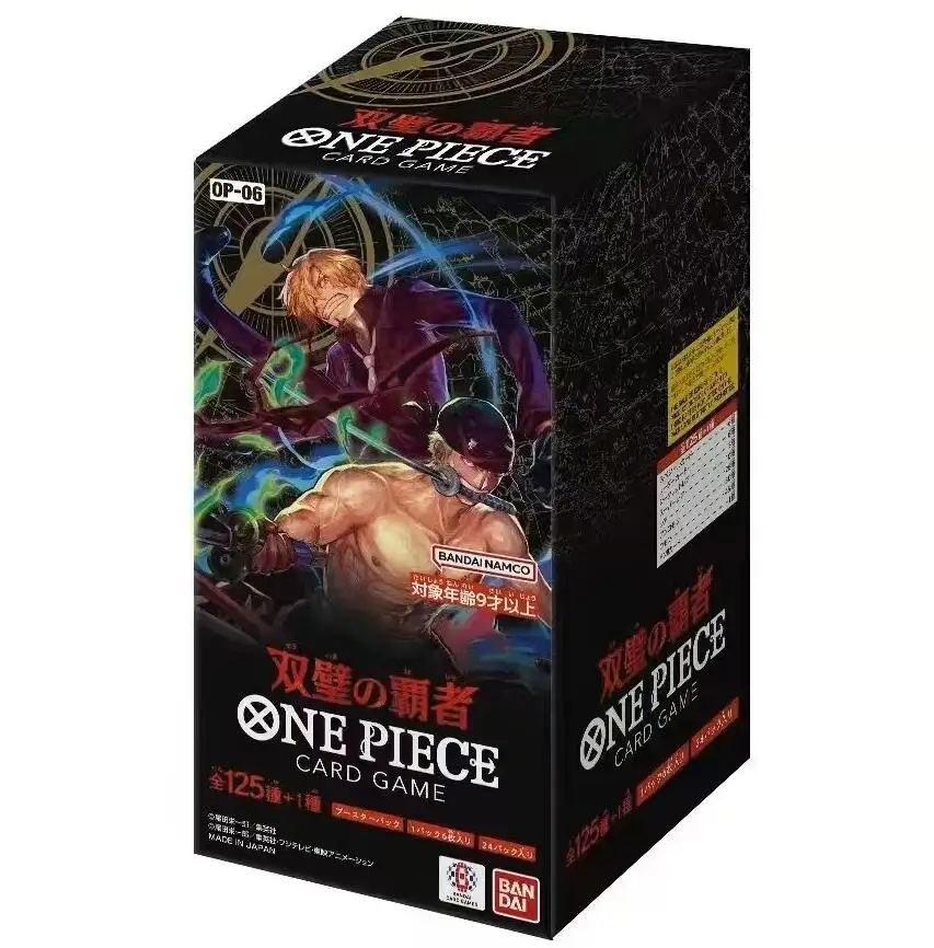Одна по кусочкам Обезьяна D. Luffy Box Booster Pack Zoro Nami Chopper для оптовых продаж Новая версия op07 op08