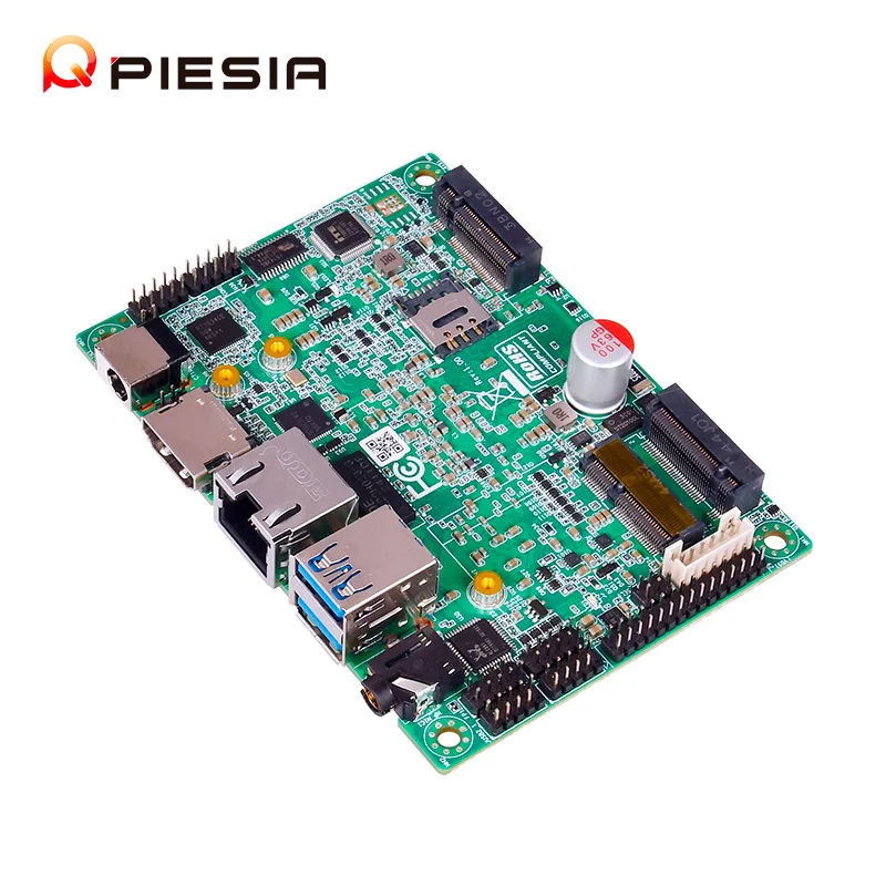Piesia 100x72mm Pico Itx Motherboard Intel Ultra 125U 155U 155H 1*Lan 2*Com POE X86 DDR5 8G Industrial 2.5 inch Pico-ITX Board