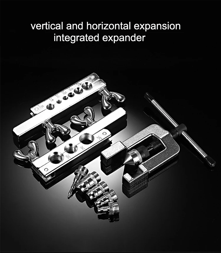 1Set 45 Degree British Pipe Expander Air Conditioning Tube Expander Bell Mouth Expanding Tool Refrigerator Cooling Repaire Tools