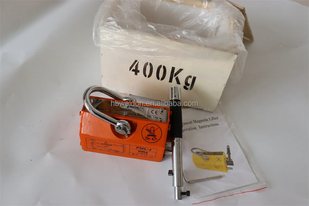 Manual hand magnetic lifter permanent CE 100kg 1000kg 5000kg 100 10000kg Permanent magnetic lifter