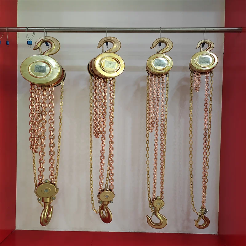 SFREYA Non Sparking Non Magnetic Beryllium Copper Tools Aluminum Bronze Tools Explosion-Proof Chain Hoist,