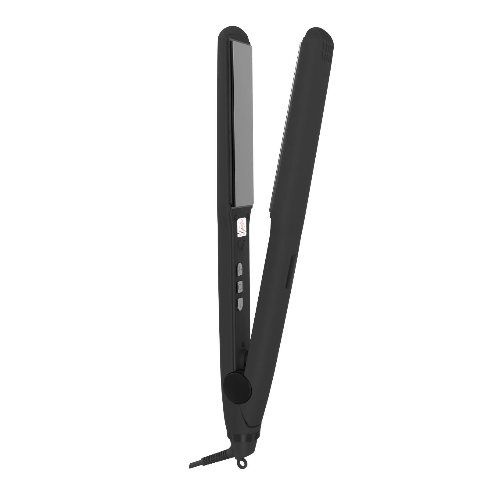 Heat Settings Dual Voltage Professional Customize LCD Display Flat Iron Straightener Splint for Household