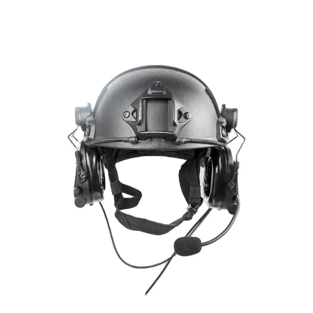 COMTAC XPI тактическая гарнитура шлем Трековый кронштейн версия шумоподавления звукосниматель гарнитура Защита слуха