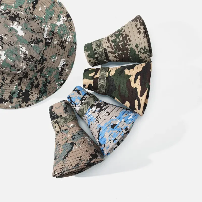 Summer outdoor large eaves face cover sun hat UV protection beach hat shade fisherman hat