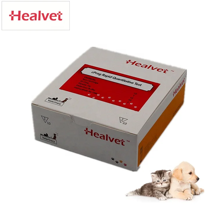  Healvet test ветеринарный тест на прог качественные реагенты для собак ветеринарные cProg диагностические полоски