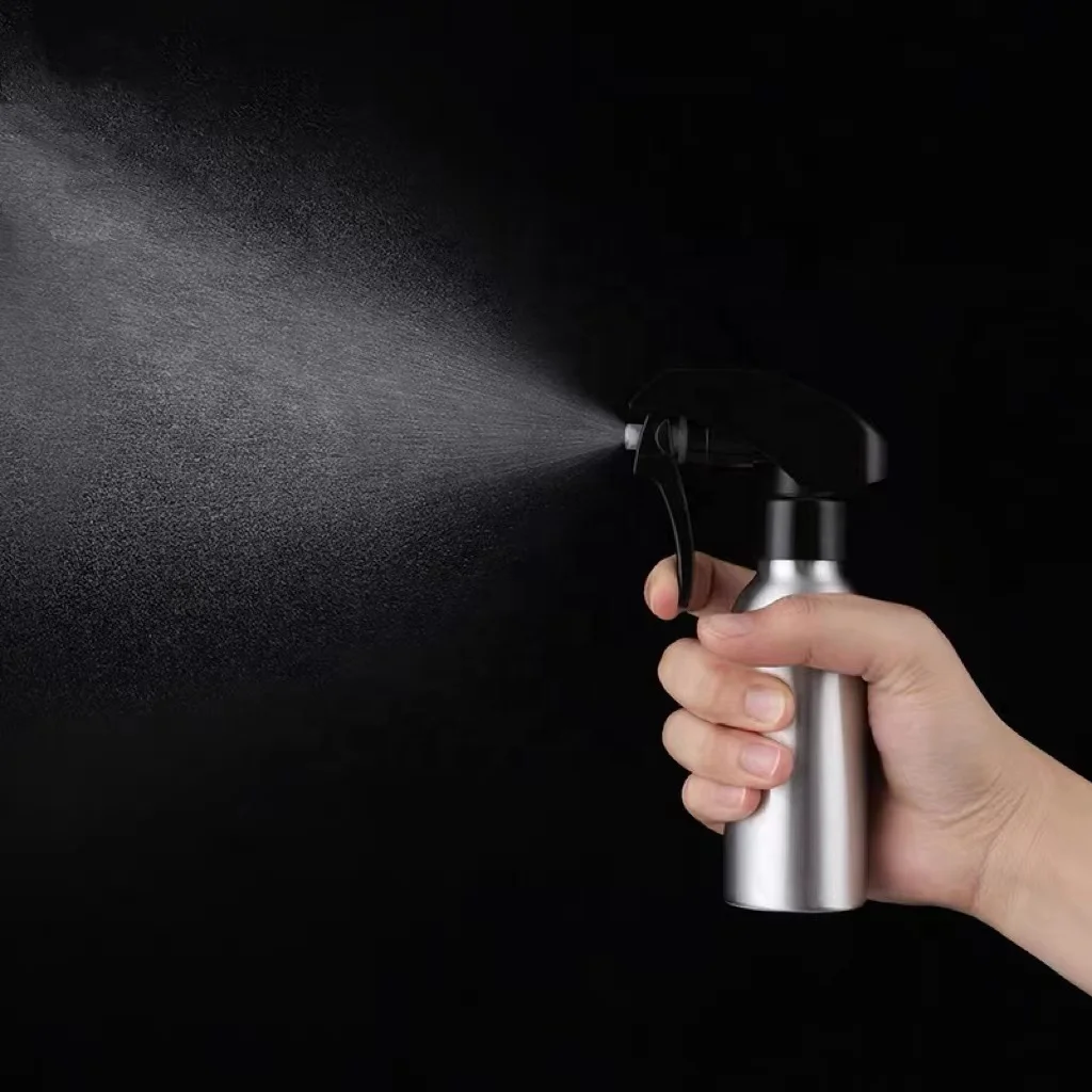 Factory spot 30 50ml 250 ml 100ml 500ml 1000 ml 2 oz 4 oz cosmetic aluminum can aluminum bottle with sprayer