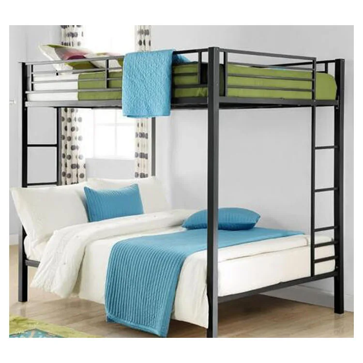 Wholesale New Design Metal Frame Ladder Double Children Bunk Kids Bed Bunk With Slide