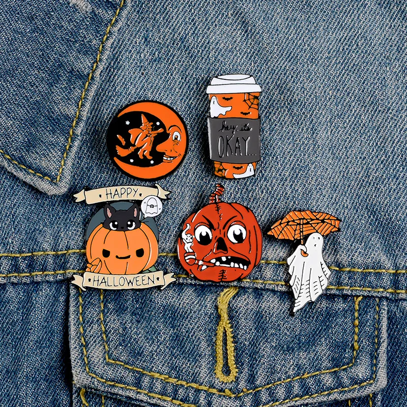 Fire Trash Enamel Pin Funny Burning Garbage Brooch DIY Suit Enamel Pins Lapel Pin