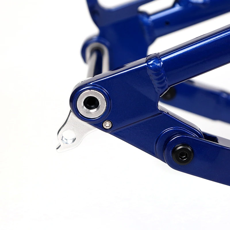 OEM 29er aluminum alloy  full suspension mountain bike electric bicycle frame for adult