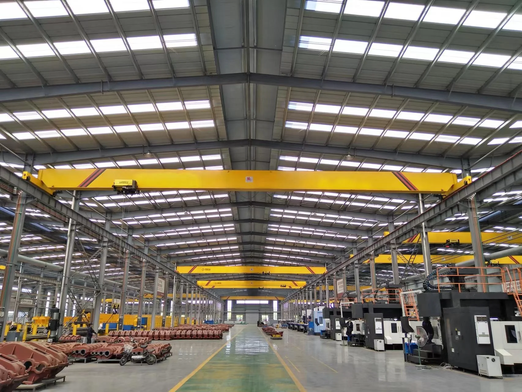 New type of single beam overhead bridge crane 1ton 2 ton 3ton 5ton for sale