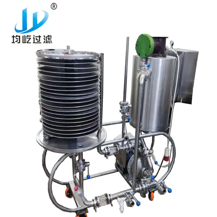 Large Diatomaceous Earth Filter System For Beer