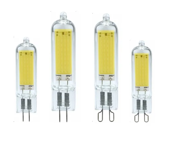 COB 110V 220V G4 G9 2W 4W 6W Led Light Bulb Halogen Equivalent Chandelier Lighting dimmable LED bulbs light for home