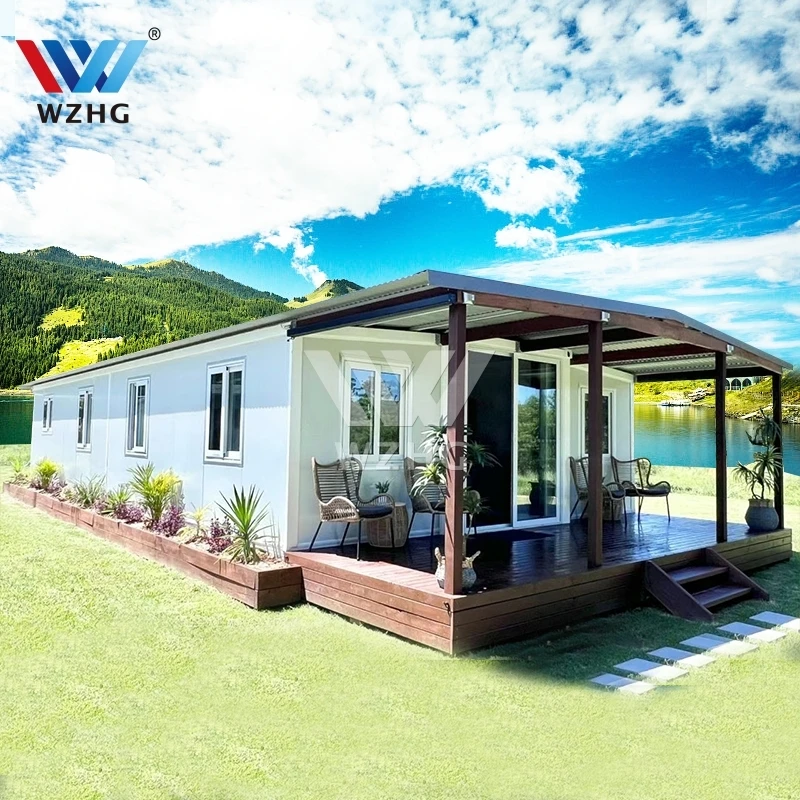 Prefabricated 4 Bedroom Large Container Home Granny Flat Australian Villa 40Ftfloor Plans Container House