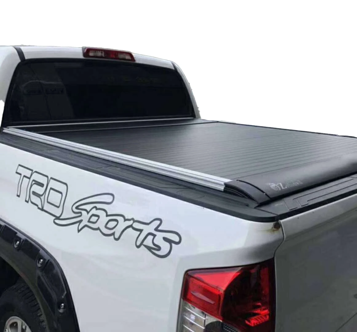 Zolionwil Auto Parts Retractable Hard Tri fold Tonneau Cover for Toyota Hilux Tacoma 2019-2024 Tundra Dodge Ram 1500 2015