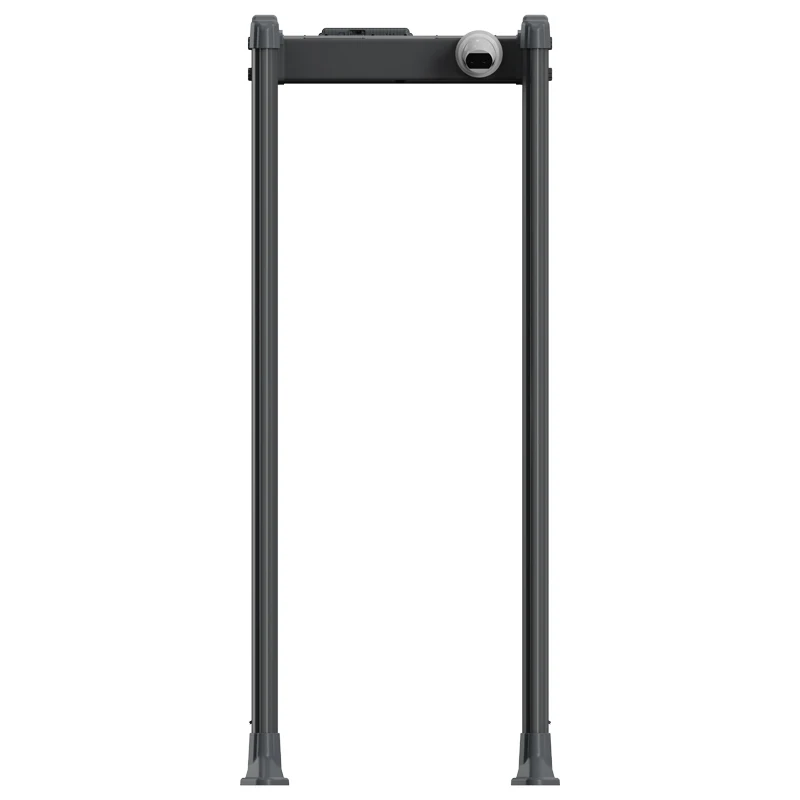 Multi zones Door Frame Metal Detector Walk Through Metal Detector Security Gate for Temperature Checking