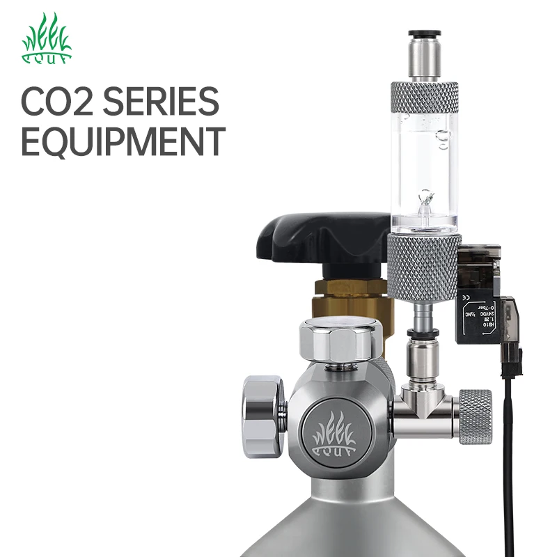 4L CO2 Steel Cylinder Refillable 4L Bar Seamless Steel High Quality Safety Valve CO2 Gas Cylinder Bottle for Plants Aquarium