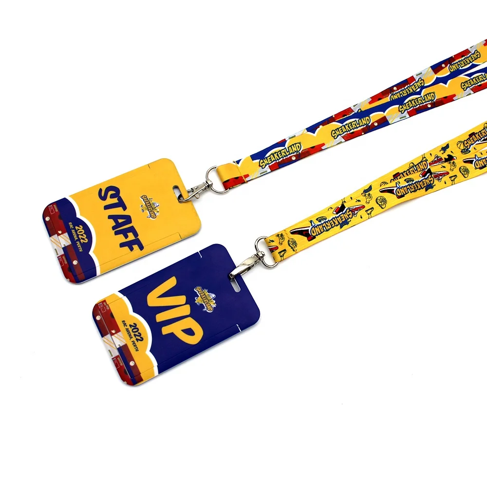 Lanyards with logo custom and id badge holder,wholesale lanyard with id card badge holder