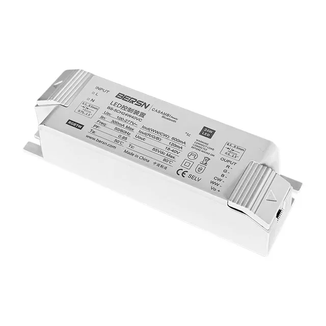 Casambi Bluetooth беспроводное решение SmartDriver 24 Вт 600mA RGB CCT светодиодный умный драйвер 5 каналов источник питания