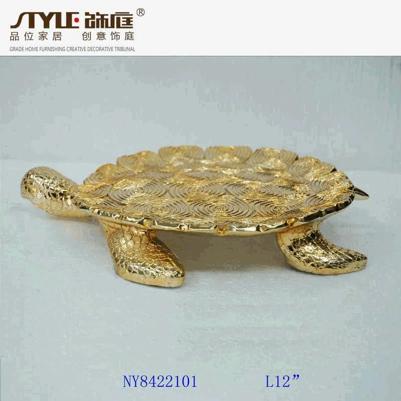 Home decor offers modern resin crafts for turtle trays at low prices