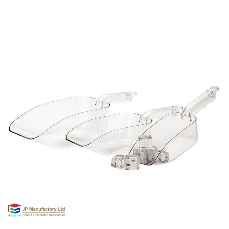 Food grade Plastic Ice Shovel 6oz 20oz 28oz 56oz Unbreakable Plastic Ice Scoop for Bar and Kitchen