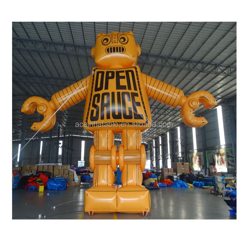 custom giant inflatable character model for events exhibition advertising cartoon animal mascot balloon inflatable Robot