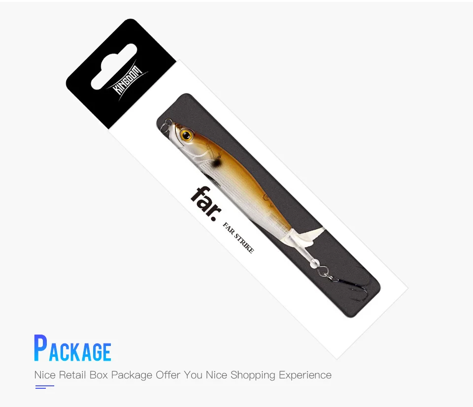 Whopper Popper Fishing Lures Floating & Sinking Hard Baits Long Casting Pencil Lure Lure Blank Unpainted