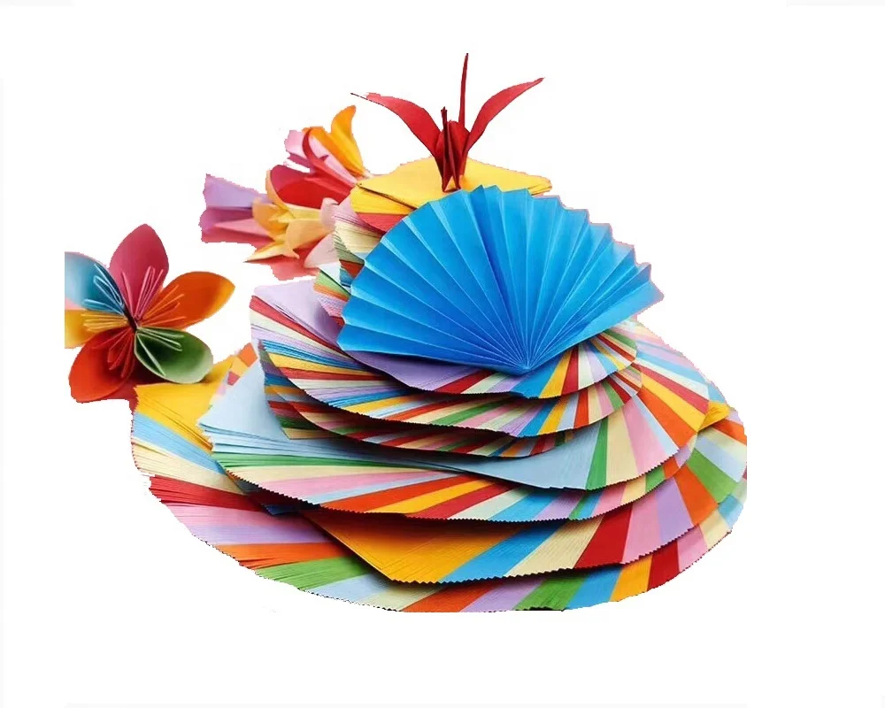 colored note paper folding paper