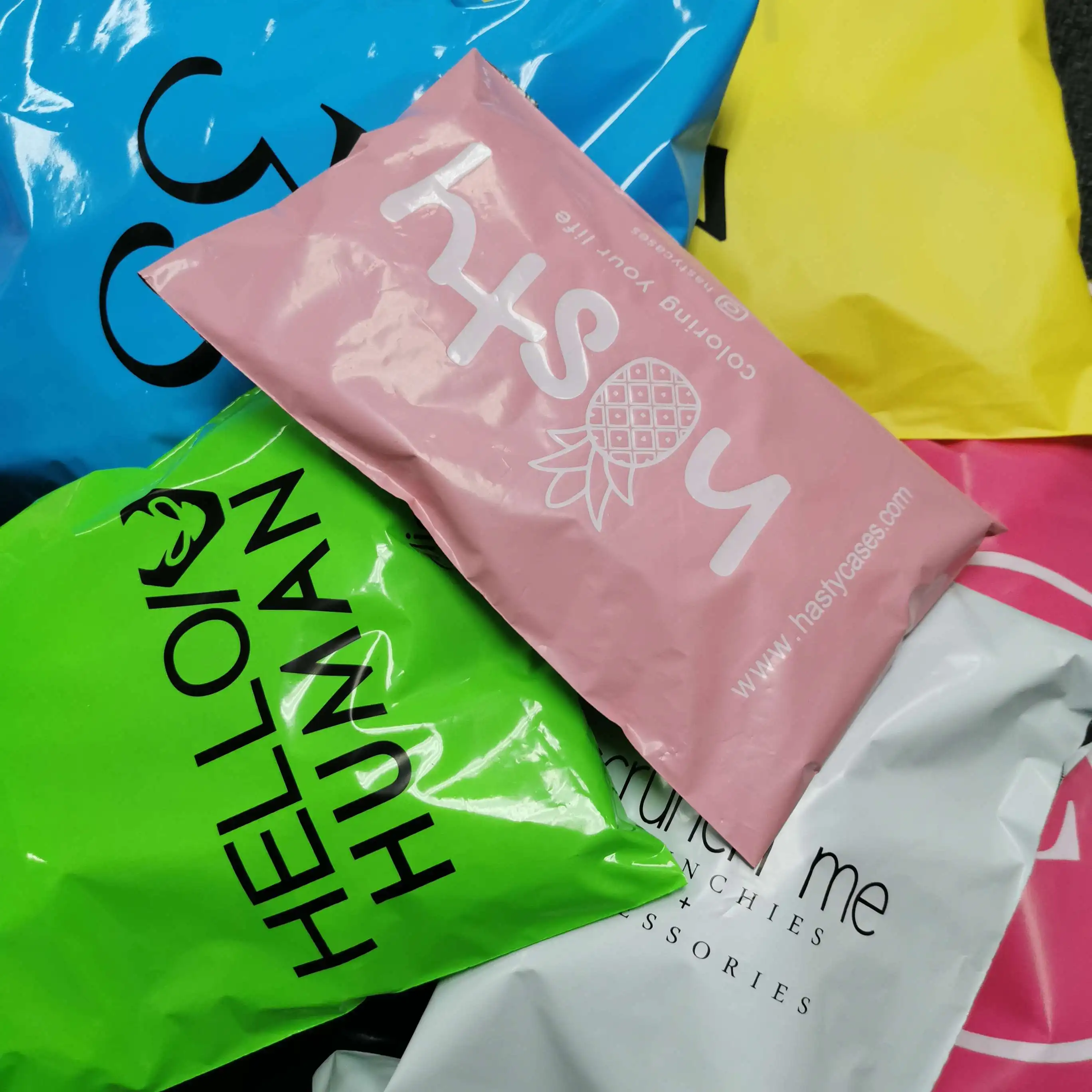 custom polly mailer bags for clothes plastic custom mailing bag with logo shipping bag