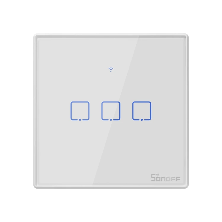 Sonoff TX Series Intelligent Home Products Wifi Remote Wall Touch Smart Switch with 1C 2C 3C