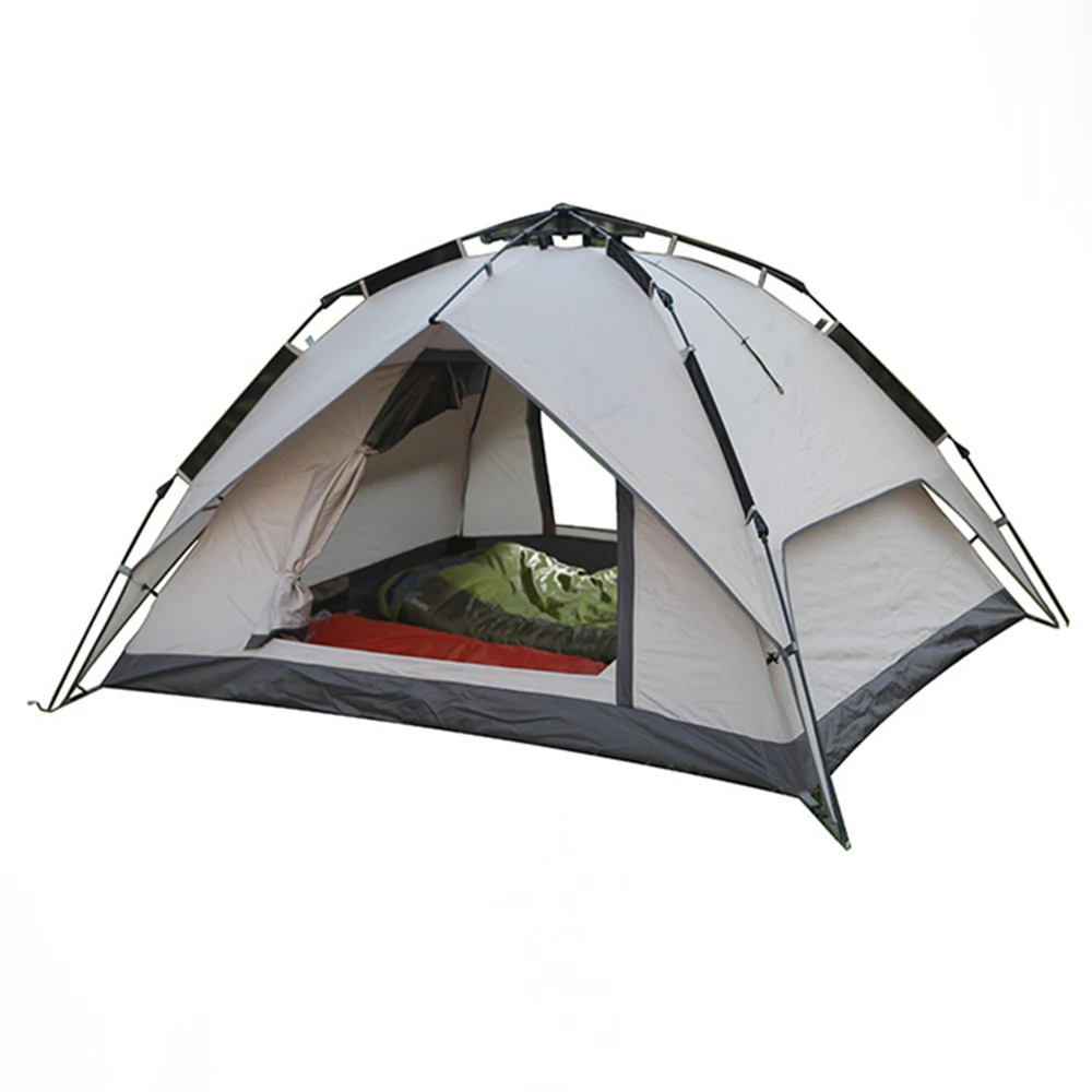 China Factory Direct Supply Camping Pop Up Tent Sports Camping 4 Person Family Outdoor Tent